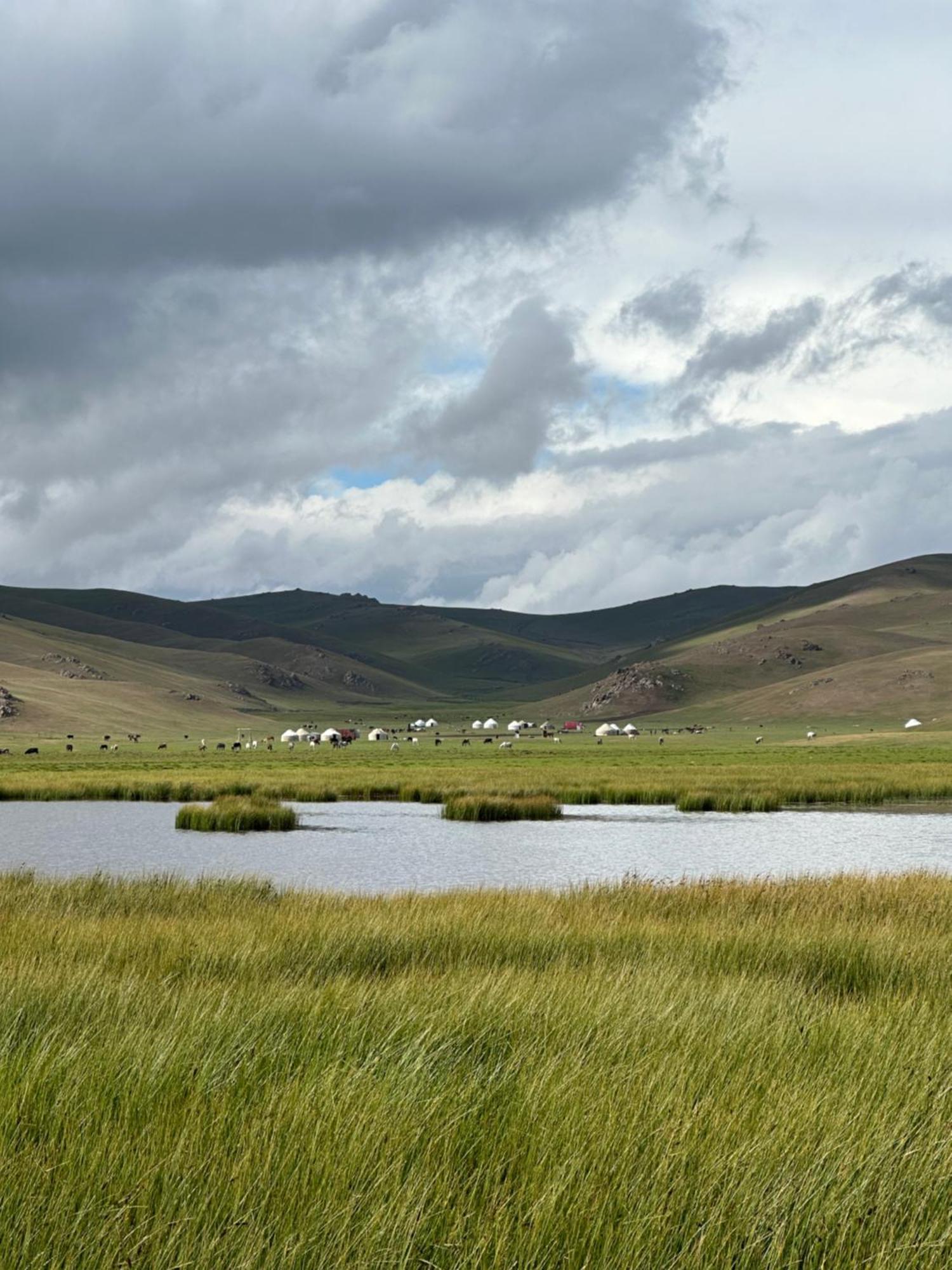 Bagysh Yurt Camp Azamat At Song Kol Lake מראה חיצוני תמונה