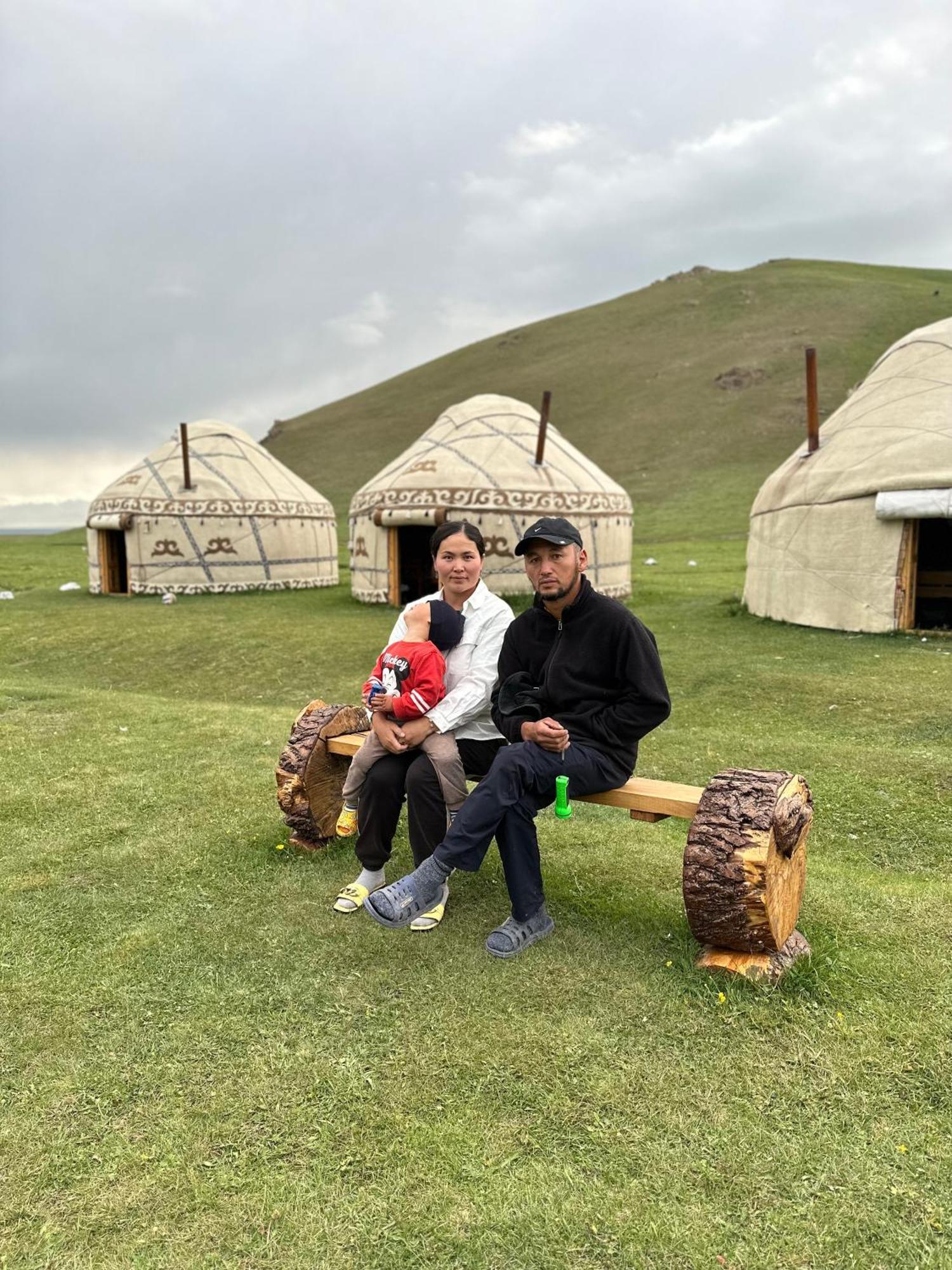 מלון Bagysh Yurt Camp Azamat At Song Kol Lake מראה חיצוני תמונה