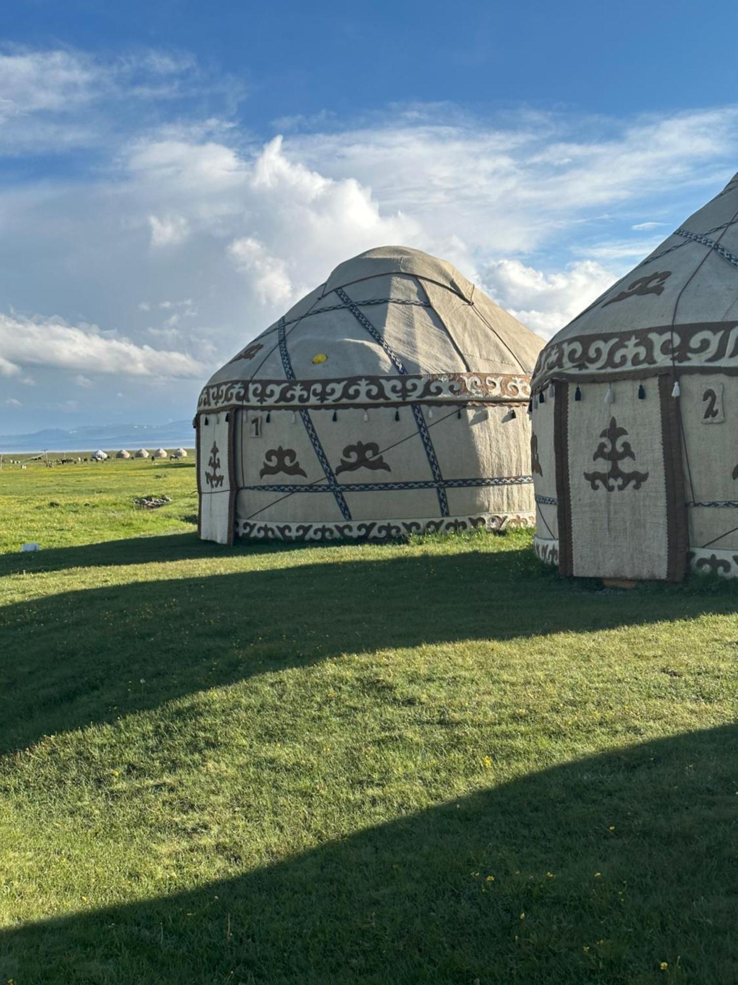 מלון Bagysh Yurt Camp Azamat At Song Kol Lake מראה חיצוני תמונה